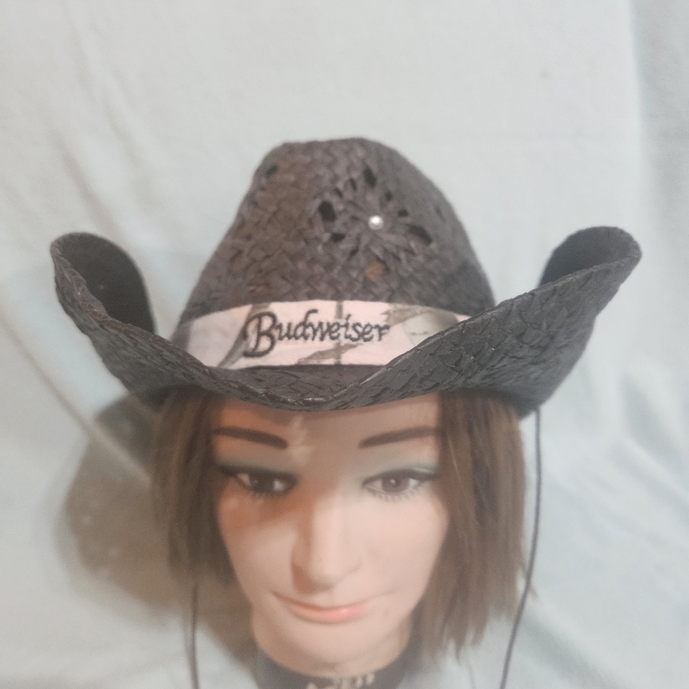 Womens budweiser cowgirl hat